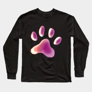 Pink Paw Long Sleeve T-Shirt